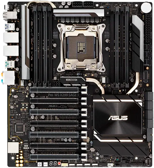 Ремонт регулировки громкости, регуляторов Asus Pro WS X299 Sage II