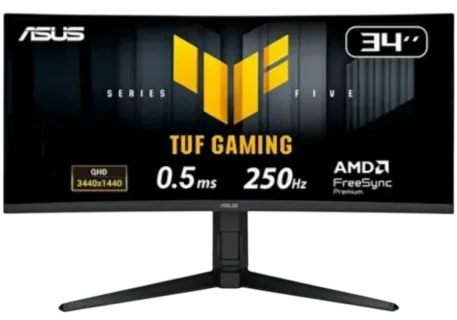 Ремонт цепи питания Asus TUF GAMING VG34VQ3B