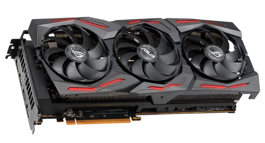 Замена разъёма Asus ROG Strix RX 5700 XT